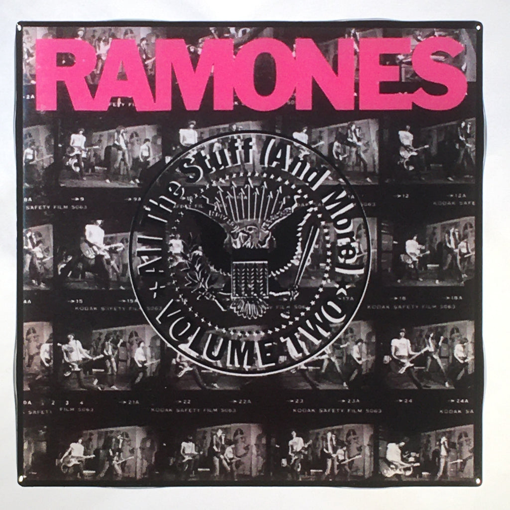 RAMONES All The Stuff (And More) Vol Two Coaster Record Cover Ceramic Tile