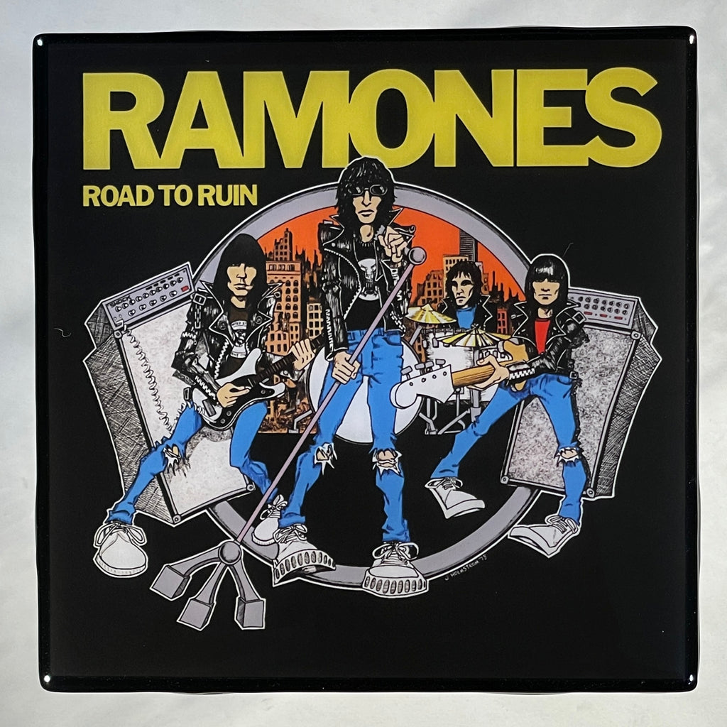 RAMONES Road To Ruin Coaster Custom Ceramic Tile