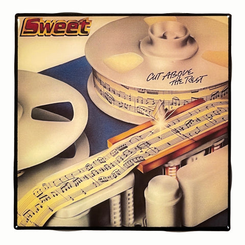 Sweet Cut Above The Rest Coaster Record Cover Ceramic Tile
