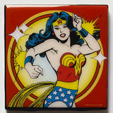 WONDER WOMAN Custom Ceramic Tile Coaster