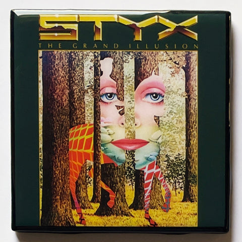 STYX The Grand Illusion Coaster Custom Ceramic Tile