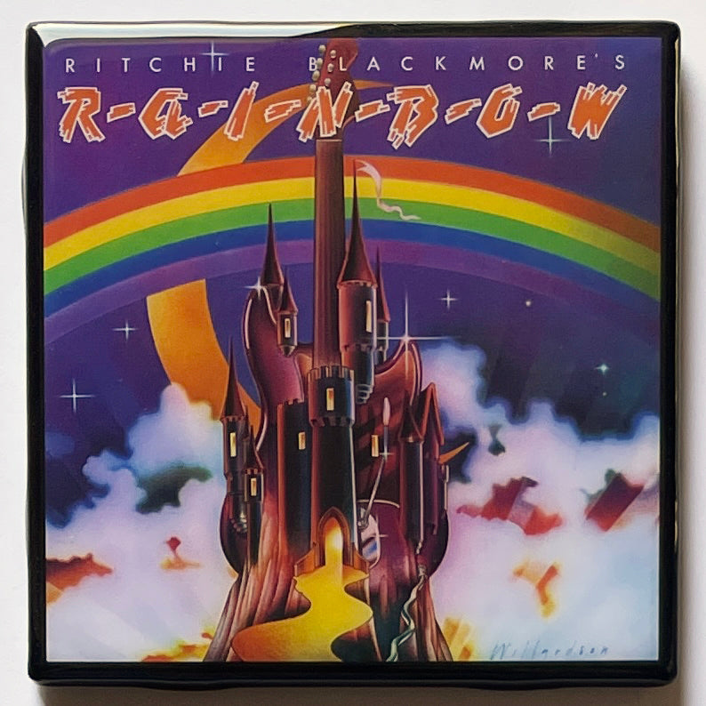 RITCHIE BLACKMORE'S RAINBOW Coaster Custom Ceramic Tile