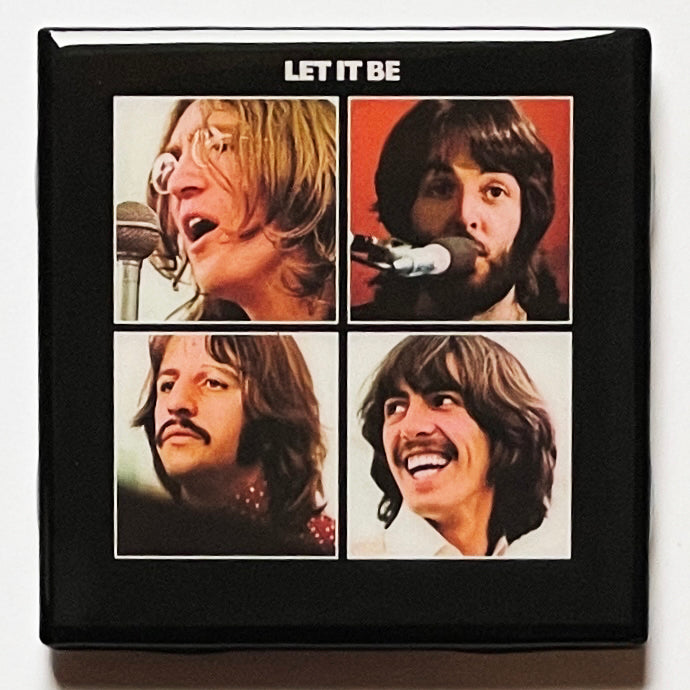 THE BEATLES Let It Be Coaster Custom Ceramic Tile