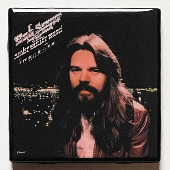 BOB SEGER Stranger In Town Coaster Record Cover Silver Bullet Band Ceramic Tile