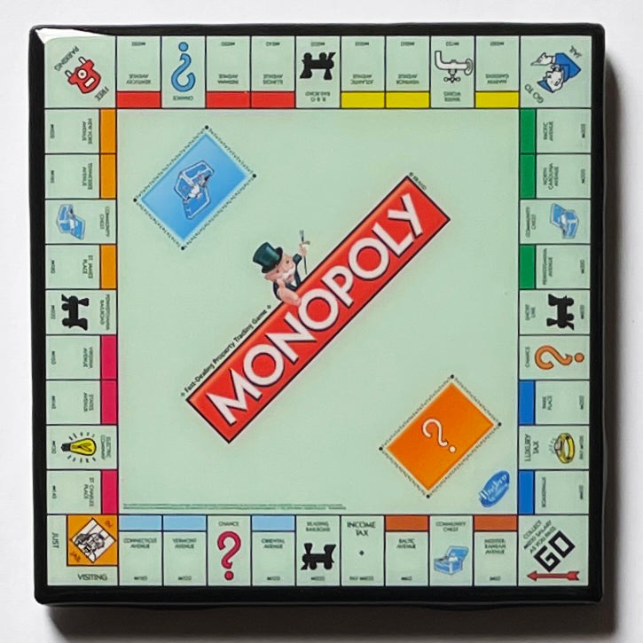MONOPOLY Board Game Coaster Custom Ceramic Tile