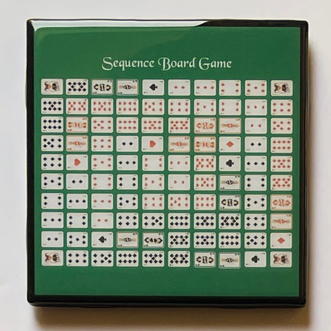 SEQUENCE Board Game Coaster Custom Ceramic TILE