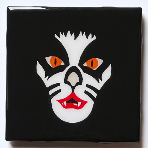 KISS Rock And Roll Over Coaster Peter Criss Custom Ceramic Tile