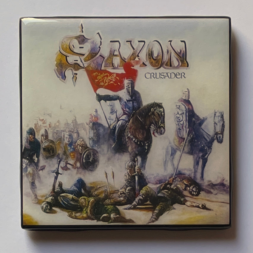 SAXON Crusader Custom Ceramic Tile COASTER