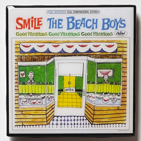 THE BEACH BOYS Smile Coaster Custom Ceramic Tile