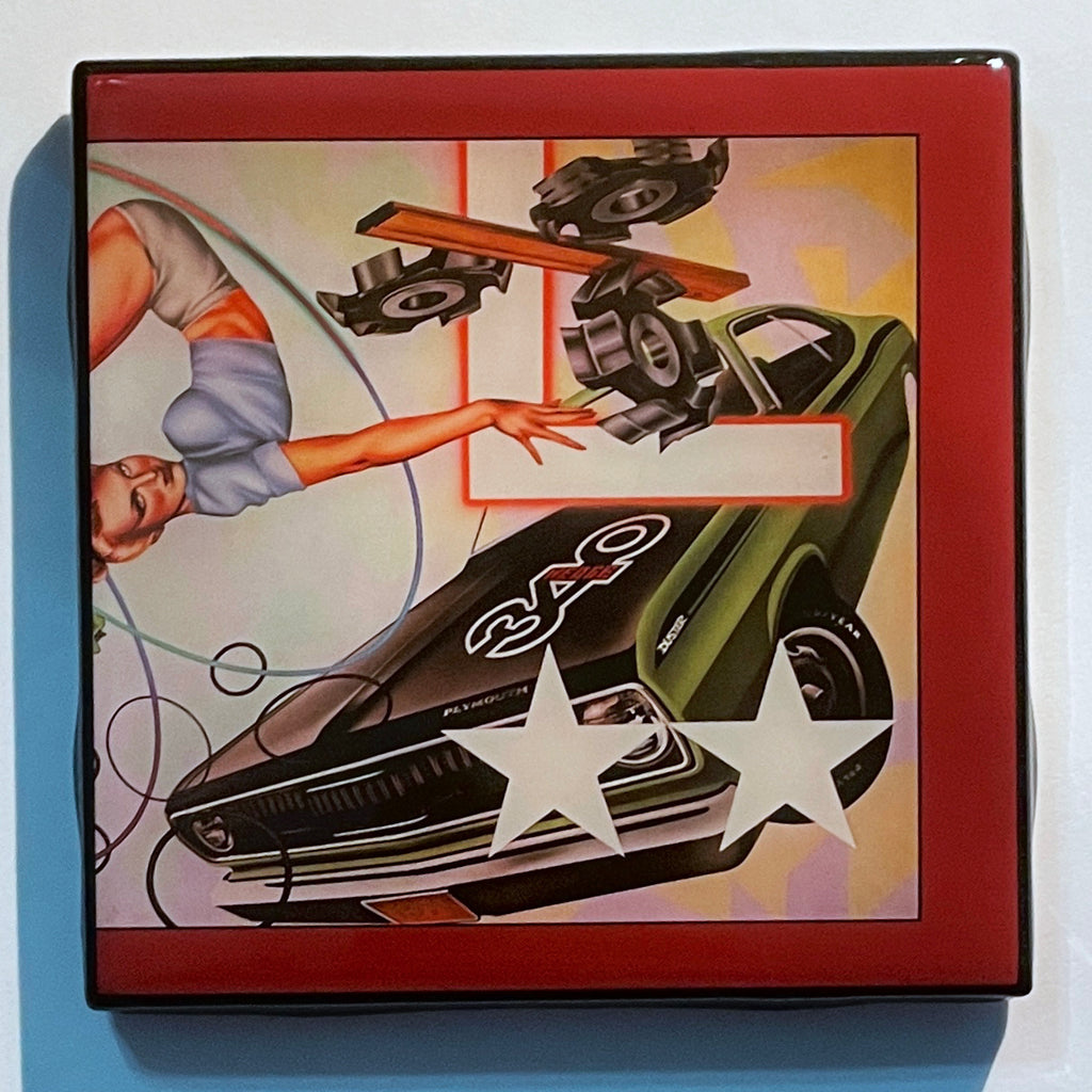 THE CARS Heartbeat City Coaster Custom Ceramic Tile