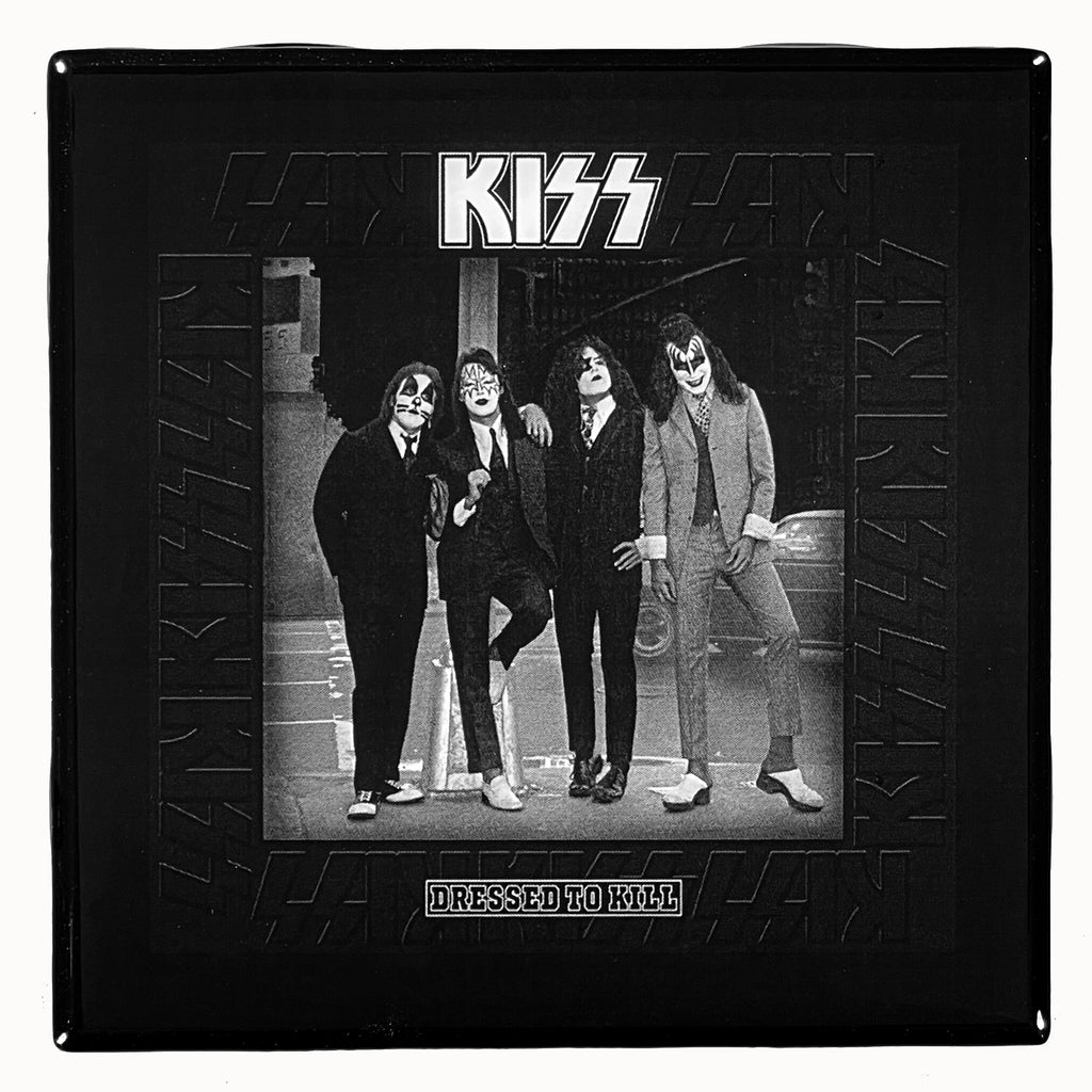KISS Dressed to Kill Coaster Custom Ceramic Tile