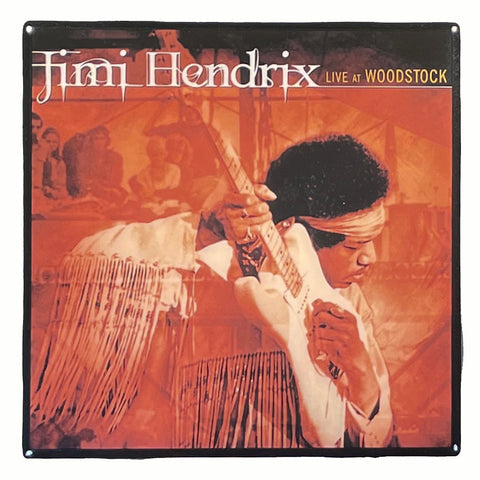 JIMI HENDRIX Live at Woodstock Coaster Custom Ceramic Tile