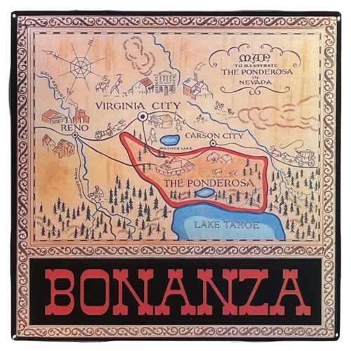 BONANZA Coaster Custom Ceramic Tile