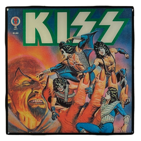 KISS Marvel Coaster Comic Book Custom Ceramic Tile