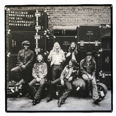 The ALLMAN BROTHERS BAND At Fillmore East Coaster FRONT Cover Ceramic Tile