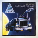 DEF LEPPARD On Through The Night Coaster Record Cover Custom Ceramic Tile