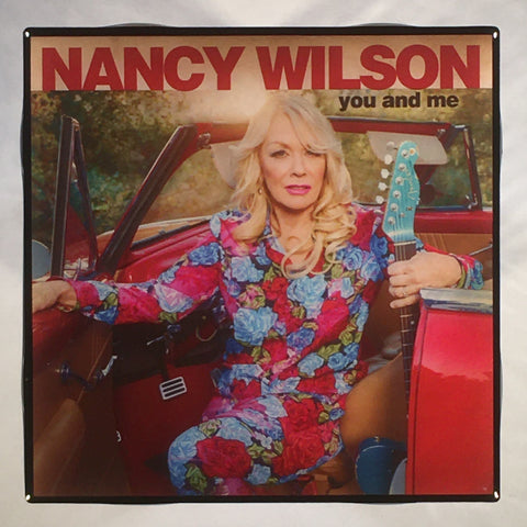 NANCY WILSON You And Me Custom Ceramic Tile Coaster Heart
