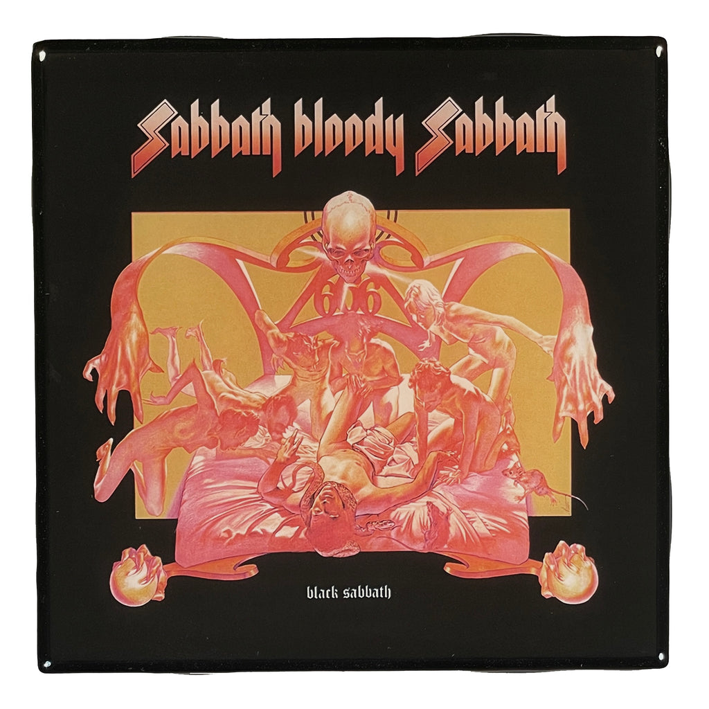 BLACK SABBATH Sabbath Bloody Sabbath Coaster Record Cover Ceramic Tile