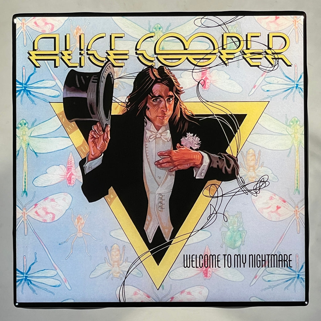 ALICE COOPER Welcome To My Nightmare Coaster Record Cover Ceramic Tile