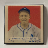 WARREN "Buddy" ROSAR Coaster Baseball Card Ceramic Tile