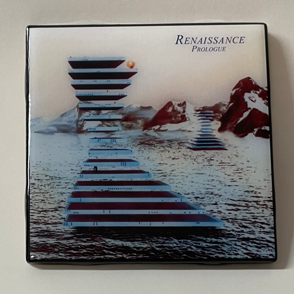 RENAISSANCE Prologue Coaster Record Cover Ceramic Tile