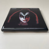 KISS Solo Gene Simmons Album Coaster Custom Ceramic Tile