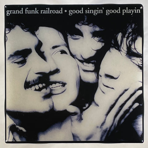 GRAND FUNK RAILROAD Good Singin' Good Playin' Coaster Record Cover Ceramic Tile