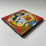 WONDER WOMAN Custom Ceramic Tile Coaster