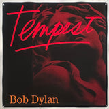 BOB DYLAN Tempest Record Cover Art Ceramic Tile Coaster