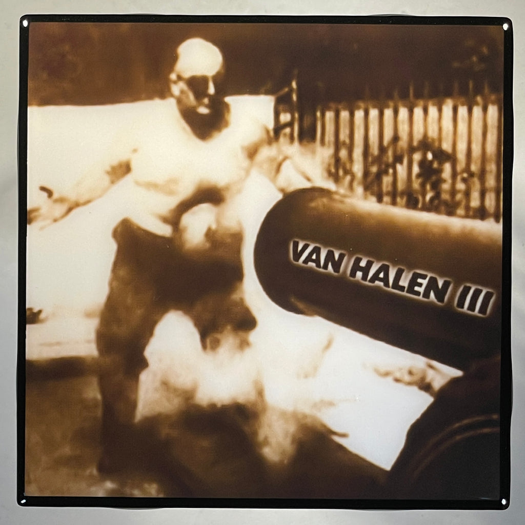 VAN HALEN III Custom Ceramic Tile Coaster