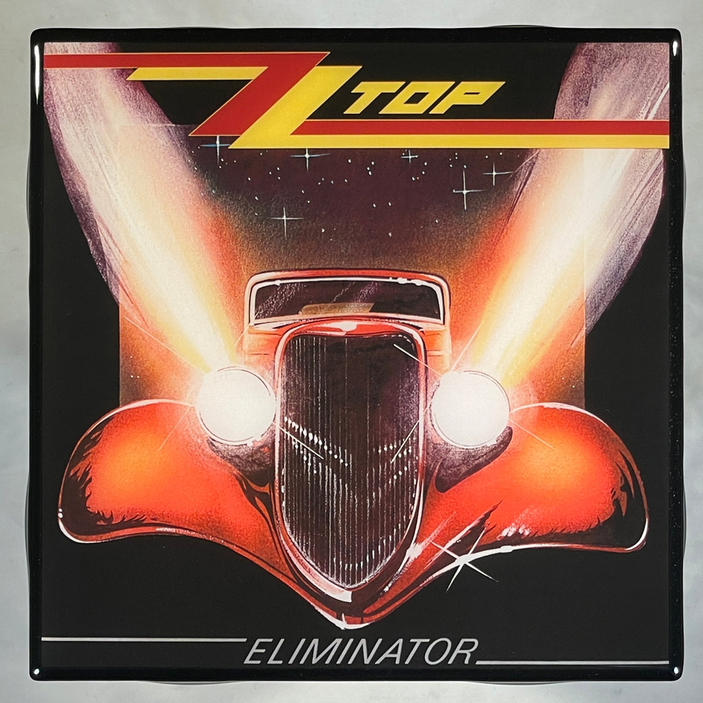 ZZ TOP Eliminator Coaster Custom Ceramic Tile
