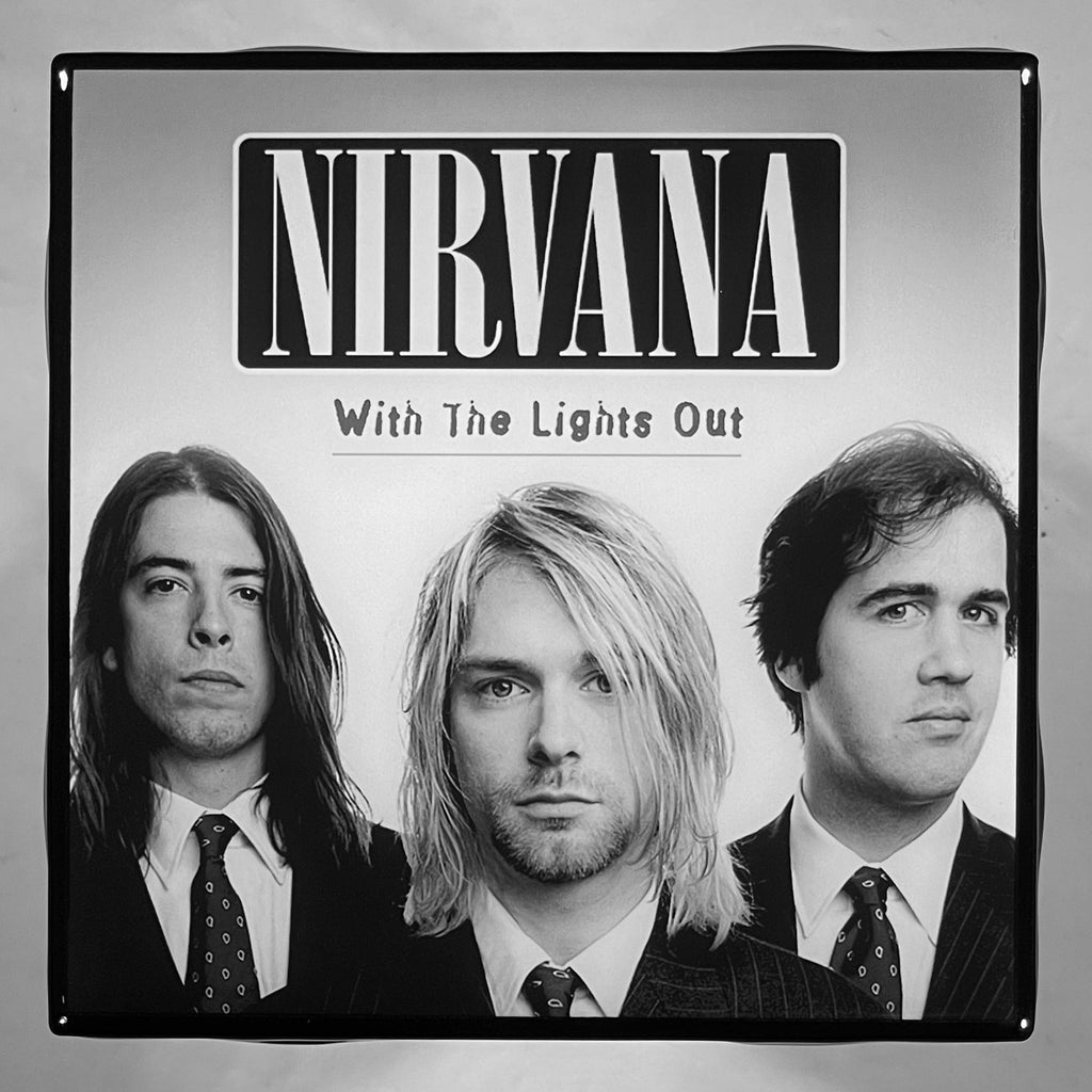 NIRVANA With The Lights Out Coaster Custom Ceramic Tile
