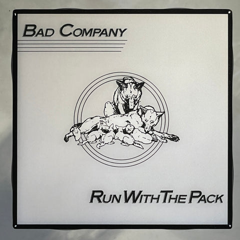 BAD COMPANY Run With The Pack Coaster Custom Ceramic Tile