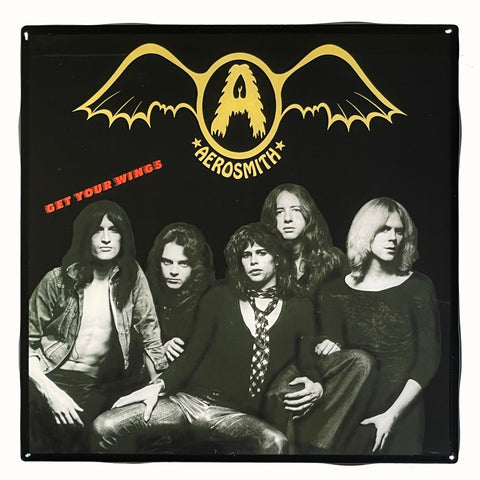 AEROSMITH Get Your Wings Coaster Record Cover Ceramic Tile
