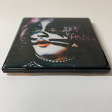 KISS Alive II Coaster Peter Criss Back Record Cover Ceramic Tile