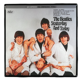 THE BEATLES Yesterday and Today Coaster Butcher Cover Custom Ceramic Tile