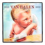 *VAN HALEN 1984 Coaster Record Cover Custom Ceramic Tile